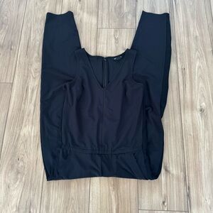 Black Sleeveless Jumpsuit Athleta Womens Size 6